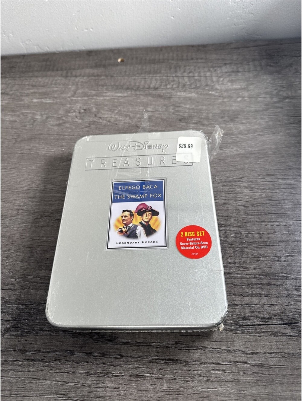 NEW* Walt Disney Treasures: Elfego Baca/The Swamp Fox (2-Disc DVD) RARE* SEALED